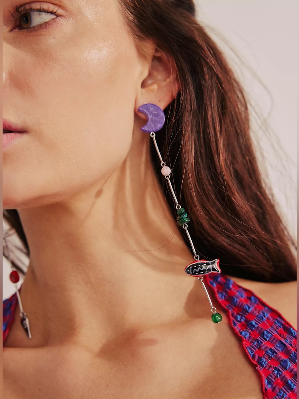 Free People Delilah Dangle Earrings One Size